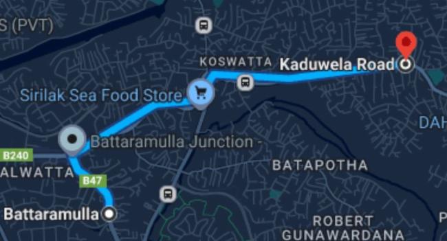 Kaduwela-Battaramulla Road Reopens